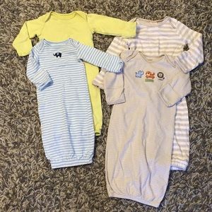 Bundle of 4 sleeper gowns